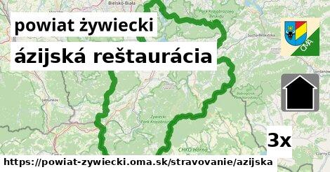 ázijská reštaurácia, powiat żywiecki