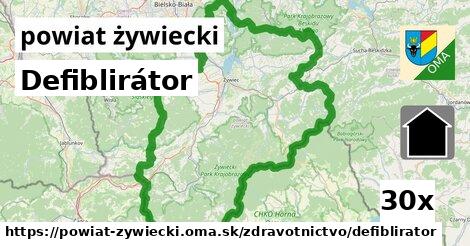 Defiblirátor, powiat żywiecki