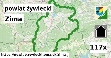 zima v powiat żywiecki