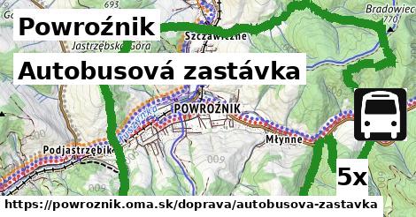 Autobusová zastávka, Powroźnik