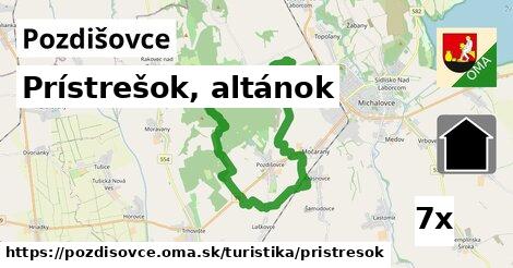 Prístrešok, altánok, Pozdišovce