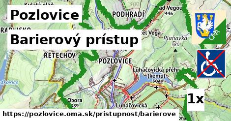 Barierový prístup, Pozlovice