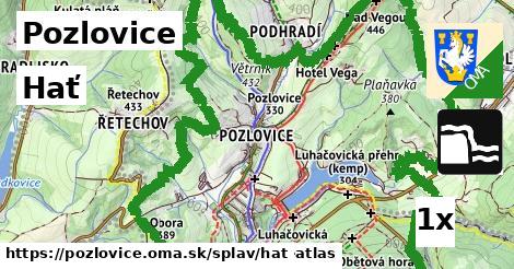 Hať, Pozlovice