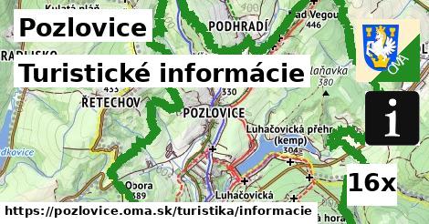 Turistické informácie, Pozlovice