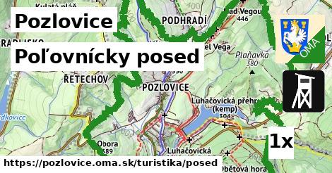 Poľovnícky posed, Pozlovice