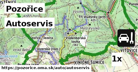 Autoservis, Pozořice