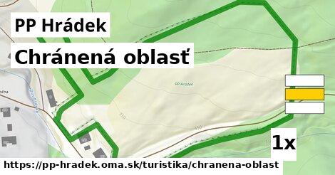 chránená oblasť v PP Hrádek