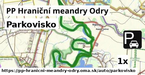 parkovisko v PP Hraniční meandry Odry