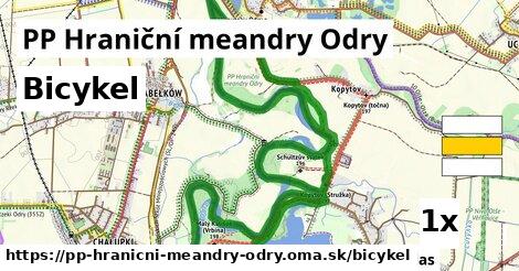 bicykel v PP Hraniční meandry Odry