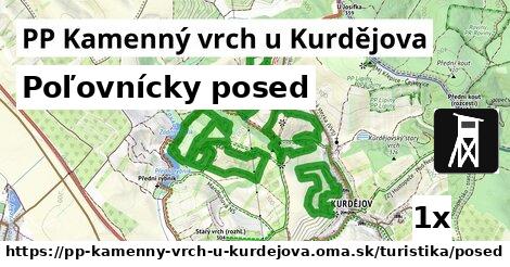 Poľovnícky posed, PP Kamenný vrch u Kurdějova