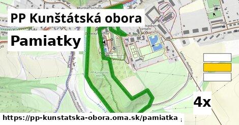 pamiatky v PP Kunštátská obora