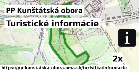 Turistické informácie, PP Kunštátská obora