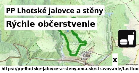 Všetky body v PP Lhotské jalovce a stěny