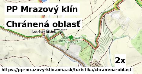chránená oblasť v PP Mrazový klín