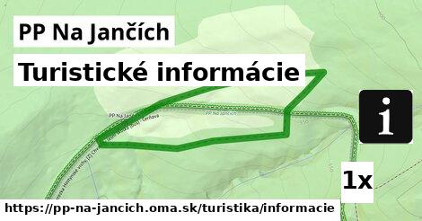 turistické informácie v PP Na Jančích