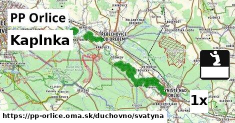 Kaplnka, PP Orlice