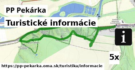 Turistické informácie, PP Pekárka