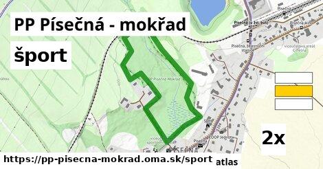 šport v PP Písečná - mokřad