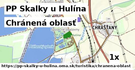 Chránená oblasť, PP Skalky u Hulína