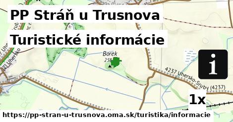 Turistické informácie, PP Stráň u Trusnova
