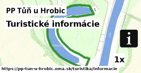 Turistické informácie, PP Tůň u Hrobic
