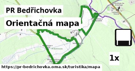 Orientačná mapa, PR Bedřichovka