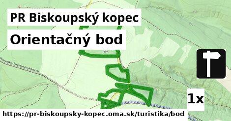 Orientačný bod, PR Biskoupský kopec
