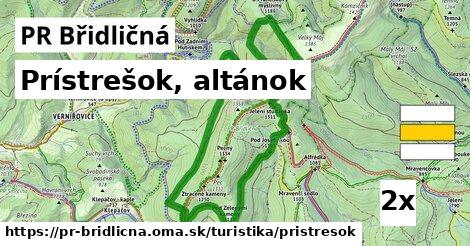 Prístrešok, altánok, PR Břidličná