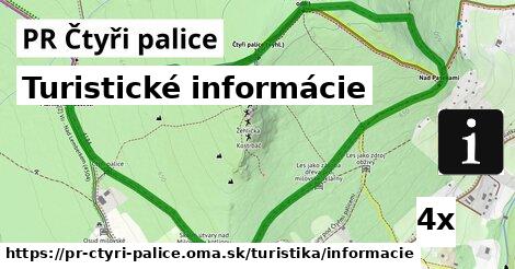 turistické informácie v PR Čtyři palice