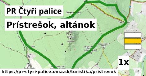 Prístrešok, altánok, PR Čtyři palice