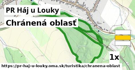 Chránená oblasť, PR Háj u Louky