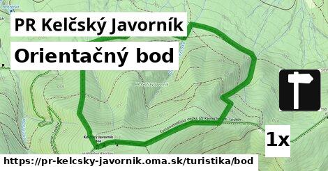 orientačný bod v PR Kelčský Javorník