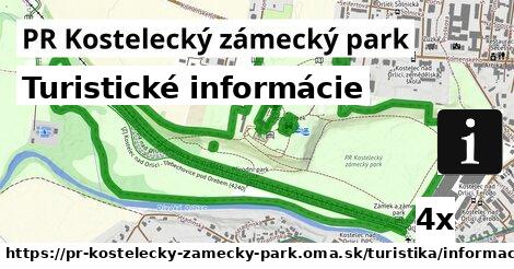 Turistické informácie, PR Kostelecký zámecký park