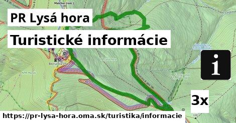 Turistické informácie, PR Lysá hora