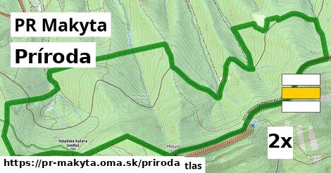 príroda v PR Makyta