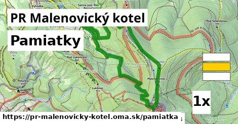 pamiatky v PR Malenovický kotel