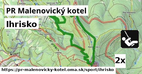 ihrisko v PR Malenovický kotel