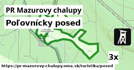 Poľovnícky posed, PR Mazurovy chalupy
