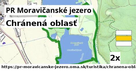 chránená oblasť v PR Moravičanské jezero