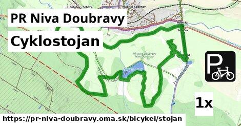 cyklostojan v PR Niva Doubravy