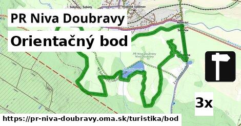 orientačný bod v PR Niva Doubravy