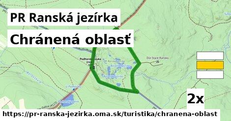 Chránená oblasť, PR Ranská jezírka