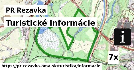 Turistické informácie, PR Rezavka