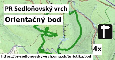 Orientačný bod, PR Sedloňovský vrch