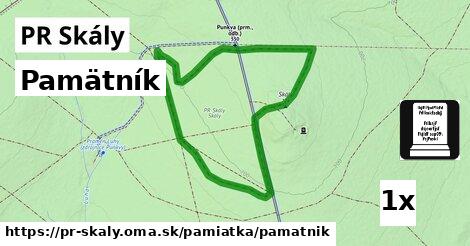 Pamätník, PR Skály
