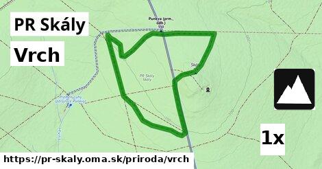 Vrch, PR Skály