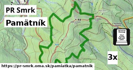 Pamätník, PR Smrk