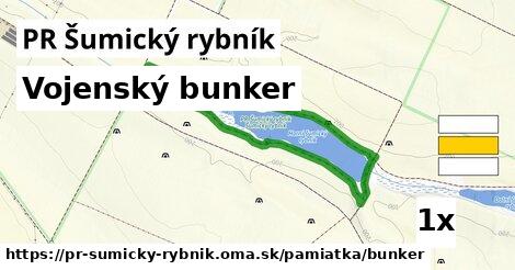 vojenský bunker v PR Šumický rybník