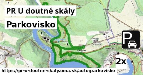Parkovisko, PR U doutné skály