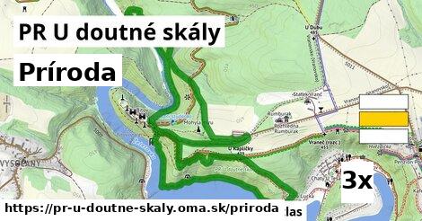 príroda v PR U doutné skály